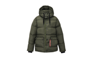 Onitsuka Tiger モッズコート　ダウン Onitsuka Tiger（オニツカタイガー） ダウンコート ダウンジャケット