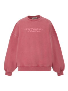 WASHED SWEAT TOP