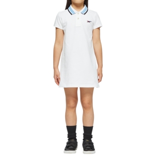 white polo dress
