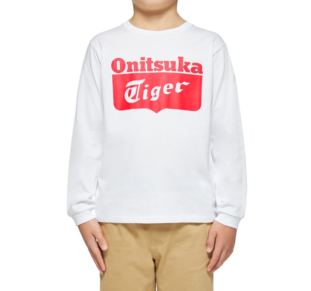 KIDS LONG SLEEVED LOGO TEE