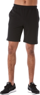 mens long sweat shorts