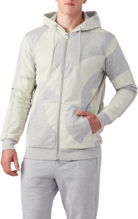 Asics Tiger Aop Padded Fz Hoodie asics tiger kopen in de aanbieding