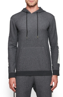 Front Top view of AHQ AT GF FT PO HD, PERFORMANCE BLACK HEATHER