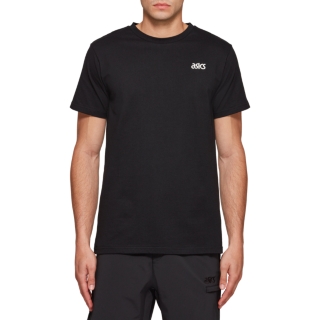 asics black t shirt