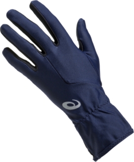 Front Top view of W RUNNING GLOVES, PEACOAT