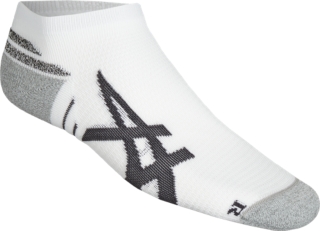 Front Top view of ROAD ANKLE GRIP, REAL WHITE