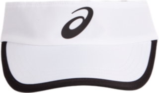 Front Top view of PERFORMANCE VISOR, BRILLIANT WHITE