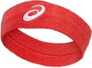 Front Top view of PERFORMANCE HEADBAND, SPEED RED