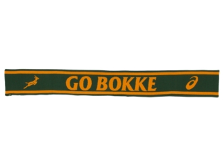 Front Top view of SB TIC SCARF, OAK GREEN