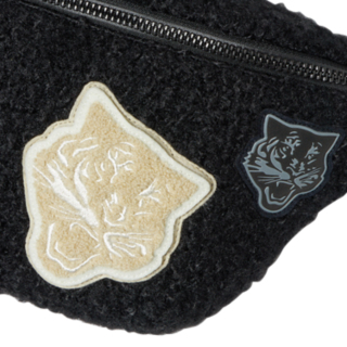◆onitsuka tiger◆ tiger embroidery pouch bag 3183B108_001 WAIST POUCH - Onitsuka Tiger | Onitsuka Tiger ONLINE STORE