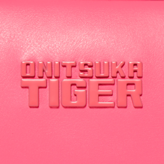 Onitsuka Tiger トートバッグ 緑/ピンク Onitsuka Tiger トートバッグ SMALL CANVAS TOTE BAG / スモール