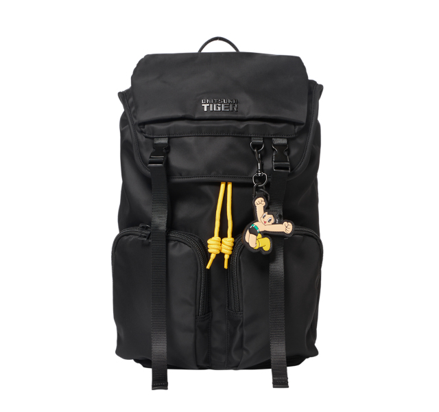 オニツカタイガーブラックリュック Onitsuka Tiger】BACK PACK (onitsuka tiger/バックパック