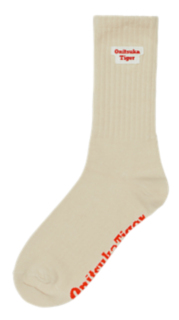 Zoom Image Beige MIDDLE SOCKS Front Left View