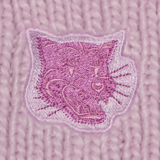 Zoom Image Purple BEANIE Zoom logo View