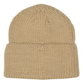 Zoom Image Beige BEANIE Back View