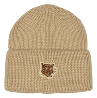 Zoom Image Beige BEANIE Front View