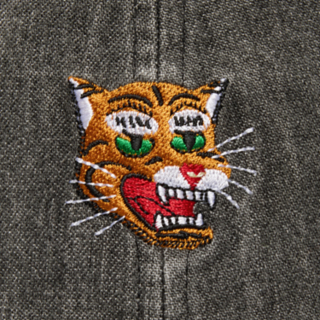 WASHED DENIM CAP 4