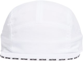 Front Top view of AHQ AT 5 PANEL HAT, BRILLIANT WHITE