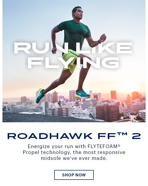 Run Like Flying, Shop Roadhawk FF 2 Now