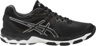 asics black netburner