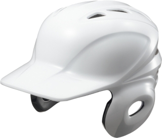 送料無料 ［ゴールドステージ］硬式用バッティングヘルメット(左右打者兼用) ホワイト_BPB14S画像