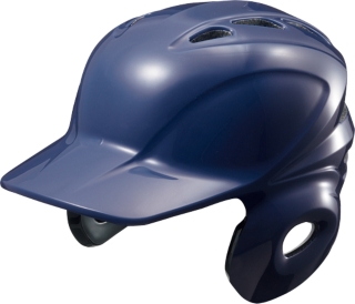 送料無料 ［ゴールドステージ］硬式用バッティングヘルメット(左右打者兼用) ネイビー_BPB14Sの大画像