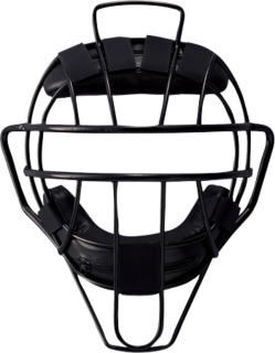 送料無料 ソフトボール用マスク(1・2・3号ボール対応) ブラック_BPM660の画像