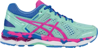 asics gel kayano 22 kids green
