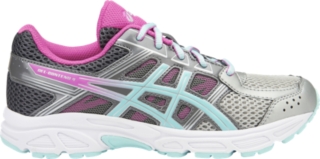 GEL-CONTEND 4 GS | Kids | Silver/Aqua Splash/Hot Pink | ASICS AU