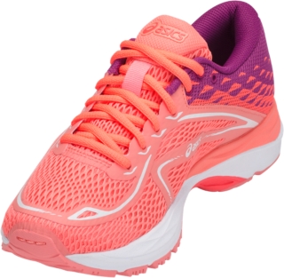 asics gel cumulus 10 femme rouge