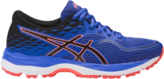 purple asics running shoes