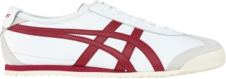 onitsuka tiger white burgundy