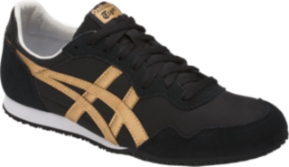 onitsuka tiger serrano black gold