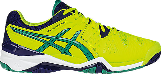 GEL-Resolution 6 | Men | Lime/Pine/Indigo Blue | ASICS US GEL-Resolution 6 Lime/Pine/Indigo Blue 3 RT