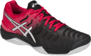 asics gel resolution 7 clay black