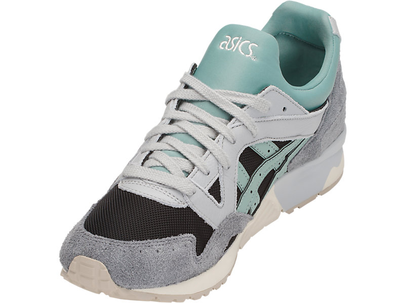 asics gel-lyte v black / blue surf asics gel-lyte v black / blue surf