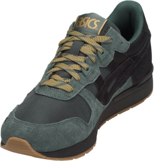 asics gel lyte dark forest black