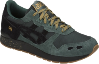 asics gel lyte dark forest black