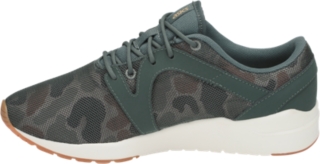 asics gel lyte dark forest black