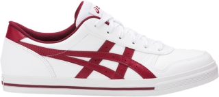 maroon asics