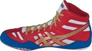 JB Elite | Men | True Red/Oly Gold/White | ASICS US