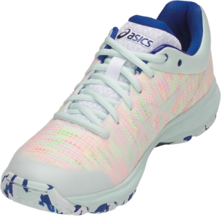 asics gel professional ff white netball trainers
