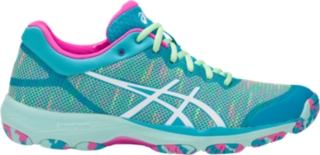 asics blau pink