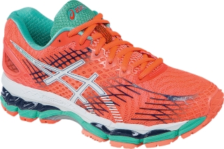 asics nimbus 17 orange