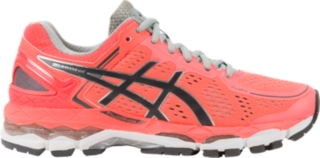 GEL-KAYANO 22 | WOMEN | Flash Coral/Carbon/Silver Grey | ASICS US