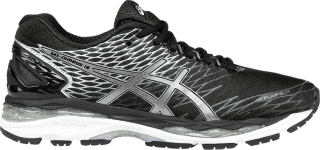 asics gel nimbus 18 mens silver