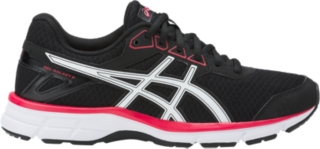 GEL-GALAXY 9: BLACK/ROUGE RED/WHITE