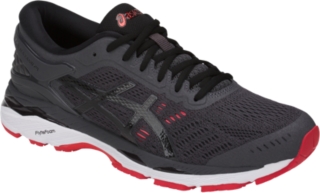 GEL-KAYANO 24 (2E) | DARK GREY/BLACK 