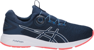 asics bright colored running shoes