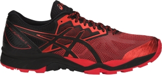 Men's GEL-FujiTrabuco 6 | BLACK/FIERY 